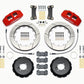 Wilwood Dynapro 6 Front Hat Kit 12.88in Red 2002-Up Mini Cooper w/ Lines