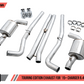 AWE Tuning 2015+ Dodge Charger 6.4L/6.2L SC Non-Resonated Touring Edition Exhaust - Silver Tips