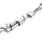 AWE 2016-2022 Toyota Tacoma 0FG Exhaust with BashGuard - No Tips