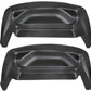 Husky Liners 07-13 Chevy/GMC Silverado/Sierra Black Rear Wheel Well Guards