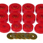 Prothane 78-79 Ford Bronco Body Mount Kit - Red