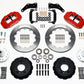 Wilwood Narrow Superlite 6R Front Hub Kit 12.88in Red Large GM 57-70 Drop Spindle