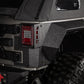 Rugged Ridge XHD Rear Armor Fenders Pair 4 Dr 07-18 Jeep Wrangler JKU