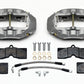 Wilwood D8-4 Rear Caliper Kit Clear Corvette C2 / C3 65-82