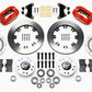 Wilwood Forged Dynalite Front Kit 12.19in Red 49-54 Chevy/53-62 Corvette (*Line Kit Needed*)