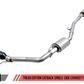 AWE Tuning 20-21 Jeep Gladiator JT 3.6L Tread Edition Cat-Back Single Side Exhaust - Diamond Blk Ti