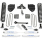 Fabtech 17-21 Ford F250/F350 4WD Gas 4in Basic Sys w/Perf Shks
