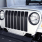 Rugged Ridge Billet Grille Inserts Black 97-06 Jeep Wrangler