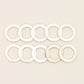 DeatschWerks -4 AN Aluminum Crush Washer (Pack of 10)