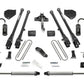 Fabtech 17-21 Ford F250/F350 4WD Diesel 6in 4Link Sys w/4.0 & 2.25