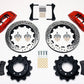 Wilwood TC6R Rear Kit 16.00in Drilled Red 1999-2010 GM H2 / 2500 4.63 Cntr
