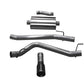 Corsa 2020 Jeep Gladiator JT 3.6L, Single Side Exit Cat-Back Exhaust System w/ Single 4in Black Tip