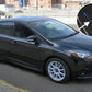 Rally Armor 12-19 Ford Focus ST / 16-19 RS Black Mud Flap w/ Blue Logo