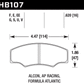 Hawk Alcon/AP Racing Motorsport Caliper ER-1 Brake Pad Set