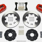 Wilwood Forged Dynalite Front Hat Kit 12.19in Red 94-01 Honda/Acura w/262mm Disc