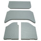 DEI 07-10 Jeep Wrangler JK 4-Door Boom Mat Headliner - 4 Piece - Gray