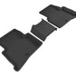 3D MAXpider 2017-2020 Kia Sportage Kagu 2nd Row Floormats - Black