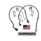 Superlift 95-97 Ford Ranger w/ 4-6in Lift Kit (Pair) Bullet Proof Brakes Hoses