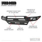 Westin 16-19 Chevy/GMC  Silverado/Sierra 1500 Pro-Mod Front Bumper