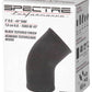 Spectre Universal Intake Elbow Tube (ABS) 3in. OD / 45 Degree - Black Textured Powdercoat