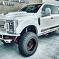 N-Fab M-RDS Front Bumper 2017 Ford F250/F350 Super Duty - Tex. Black w/Silver Skid Plate