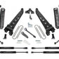 Fabtech 08-16 Ford F250/350 4WD 8in Rad Arm Sys w/Coils & Rr Lf Sprngs & Stealth