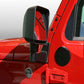 Rugged Ridge 07-18 Jeep Wrangler JK Black Mirror Filler Plates