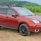 Rally Armor 14-18 Subaru Forester Black Mud Flap w/ Red Logo