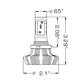 Oracle 9012 4000 Lumen LED Headlight Bulbs (Pair) - 6000K