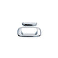 AVS 15-18 Chevy Silverado 1500 (w/Rear Camera) Tailgate Handle Cover 2pc - Chrome