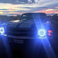 Oracle Pre-Installed Lights 7 IN. Sealed Beam - White Halo