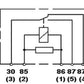 Hella Relay 24V 10/20A Spdt Res Wthr Bkt