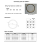 HKS Muffler Gasket 75mm ID 83.8mm OD
