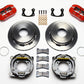 Wilwood Dynapro Low-Profile 11.00in P-Brake Kit - Red New Big Ford 2.50in Offset