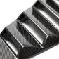 Anderson Composites 2015-2017 Ford Mustang Type-V Style Window Louvers - Vented