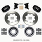 Wilwood Forged DynaliteI Front Hat Kit 12.19in Shelby CSX6000