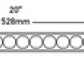 Hella LED Lamp Light Bar 9-33V 470/19in PEN MV ECE
