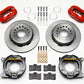Wilwood Forged Dynalite P/S Park Brake Kit Red 55-57 Chevy 2.34in Offset