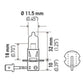 Hella H3 Halogen Bulb *Must Order Qty 10*