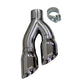 Corsa 3in Inlet 4in Pro Series Twin Side Swept Exhaust Tip Kit