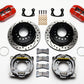 Wilwood Dynapro Low-Profile 11.00in P-Brake Kit Drill-Red Small Ford 2.50in Offset