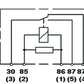 Hella Relay Mini Iso 5 Pole 24V Spdt Res Bkt