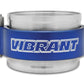 Vibrant HD Clamping System Assembly for 2in OD Tubing - Blue Clamp