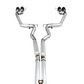 AWE Tuning 2018+ Ford Mustang GT (S550) Cat-back Exhaust - Track Edition (Quad Diamond Black Tips)