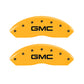 MGP 4 Caliper Covers Engraved Front & Rear MGP Black finish silver ch