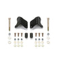 Fabtech 07-18 Jeep JK 4WD Front Lower Shock Mount Relocation Brackets