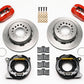 Wilwood Forged Dynalite P/S Park Brake Kit-Red 2005-2014 Mustang