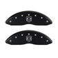 MGP 4 Caliper Covers Engraved Front RAM Engraved Rear RAMHEAD Red finish silver ch