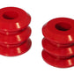 Prothane Universal Coil Spring Inserts - 3.5in High - Red