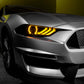 Oracle 18-21 Ford Mustang Dynamic DRL Upgrade w/ Halo Kit & Sequential Turn Signal - ColorSHIFT